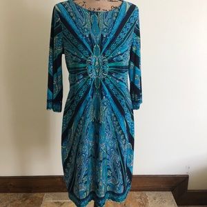 Chico’s medallion sheath dress